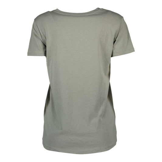 Silvian Heach Green Cotton Unisex T-Shirt SI-6559-XS
