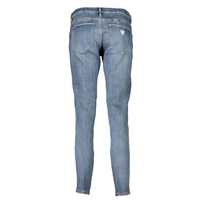 Guess Jeans Blue Organic Cotton Women Jeans