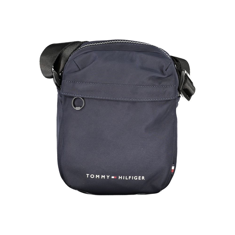 Tommy Hilfiger "Blu Polyester Men Shoulder Bag"