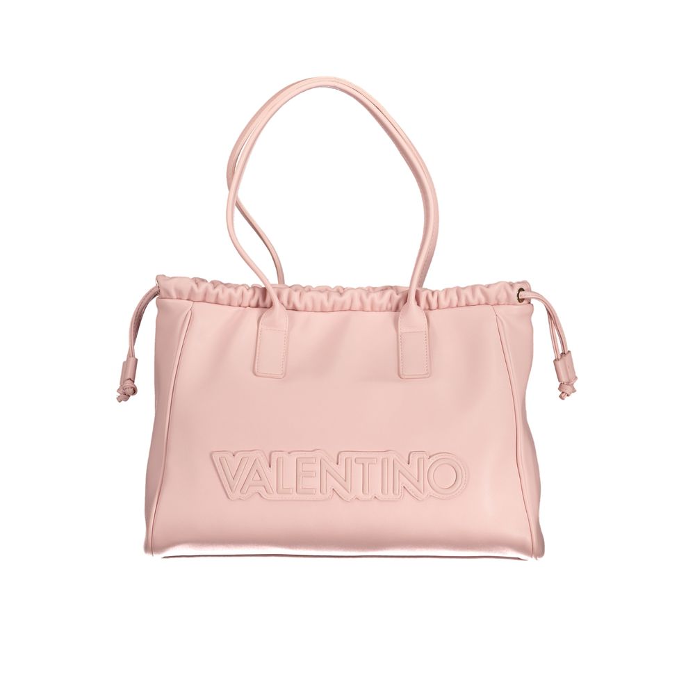 Front view with bag zipped and handles upright.