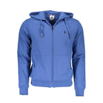 U.S. POLO ASSN. Blue Cotton Men Sweater Hoodie US-38228-XXL