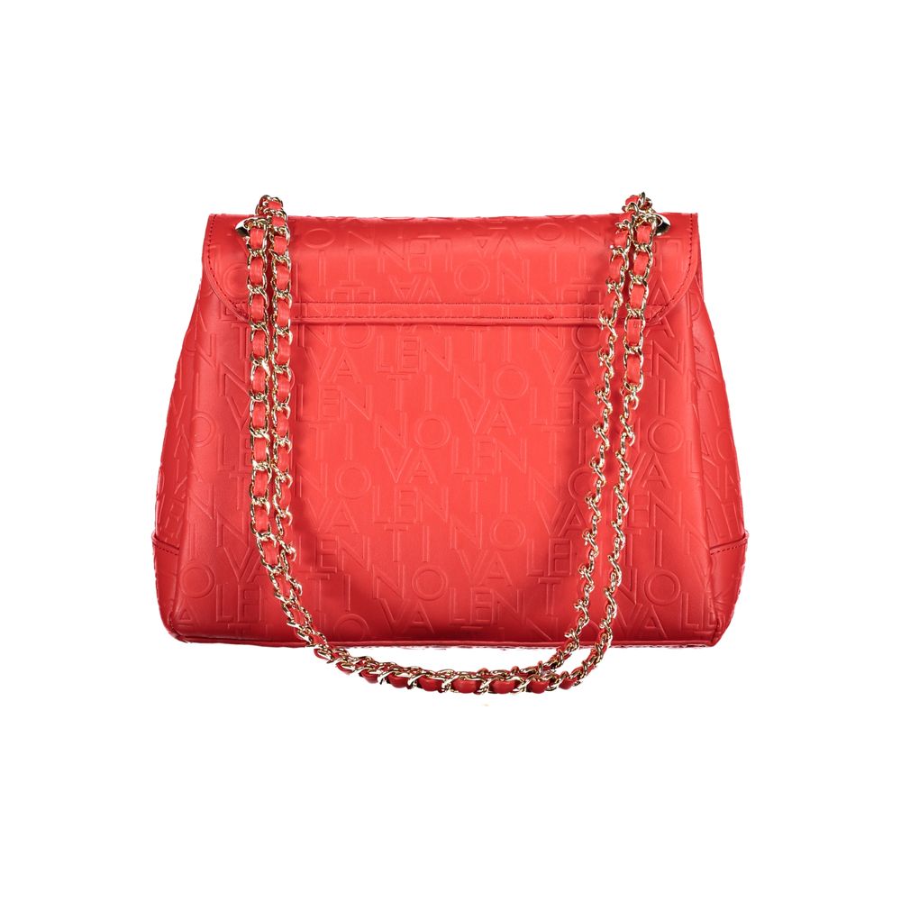 Front view with bag zipped and handles upright.