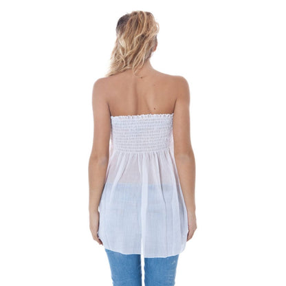 Phard Bianco Polyester Women Intimate Tank Top 1728,67403481248,Clothing,M,New with tags,Phard,S,Shirts - Clothing,Underwear - Women - Clothing,White,Women,Women - Clothing