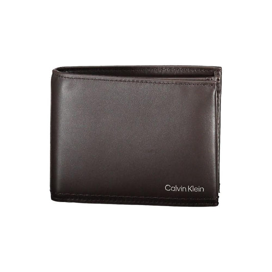 Calvin Klein Brown Leather Men Wallet 1728,67403481248,Bags,Brown,Calvin Klein,Men,Men - Bags,New with tags,Wallets - Men - Bags Calvin Klein CA-20524