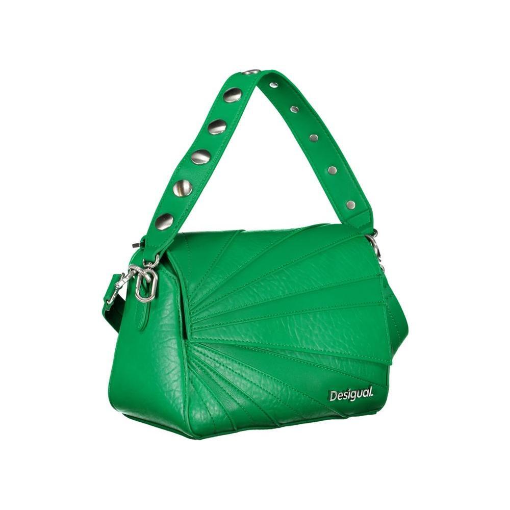 Desigual Green Polyethylene Handbag