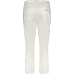 Guess Jeans White Cotton Women Skinny Jean