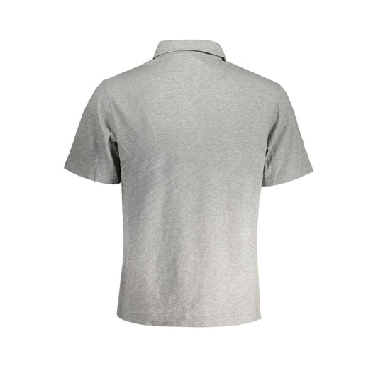 La Martina Brown Cotton Men Polo Shirt LA-30455-S