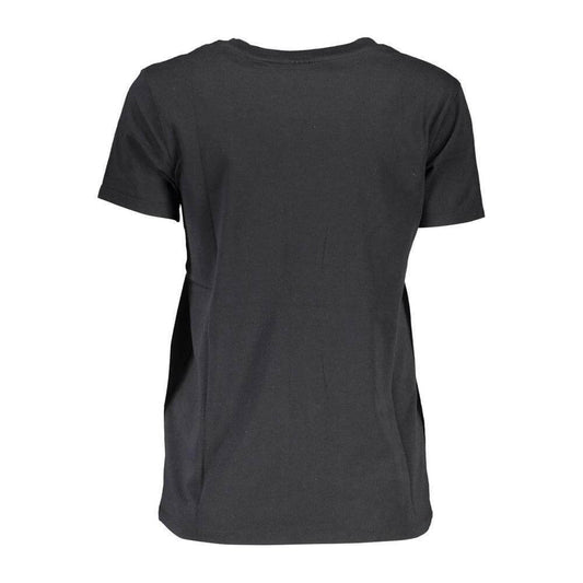 Levi's Black Cotton Women T-Shirt LE-37949-XS