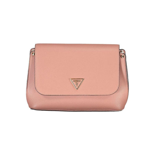 Guess Jeans Pink Polyethylene Handbag