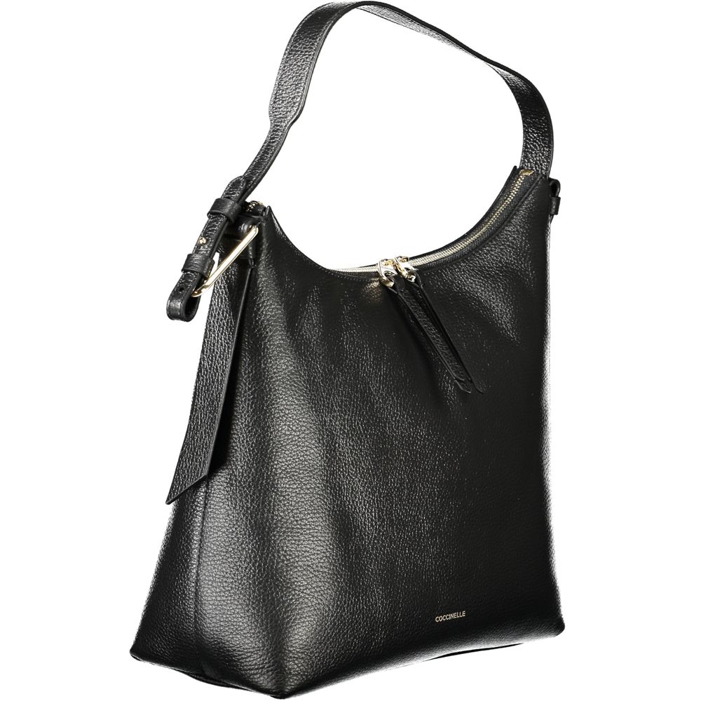 Front view with bag zipped and handles upright.