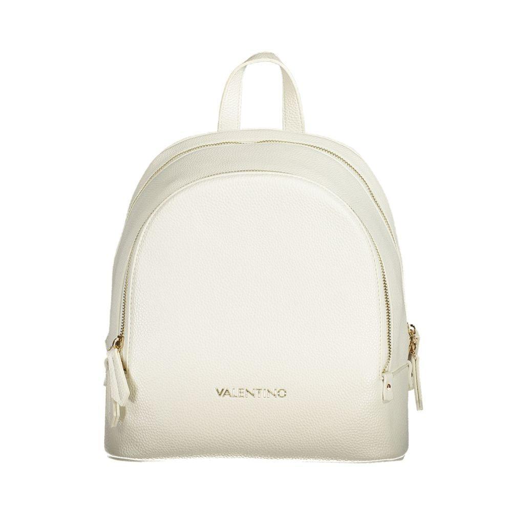 Mario Valentino White Polyethylene Backpack VA-36212