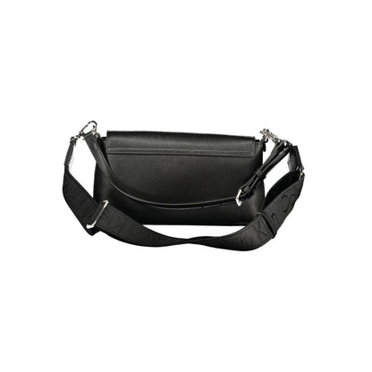Calvin Klein Black Polyurethane Women's Handbag