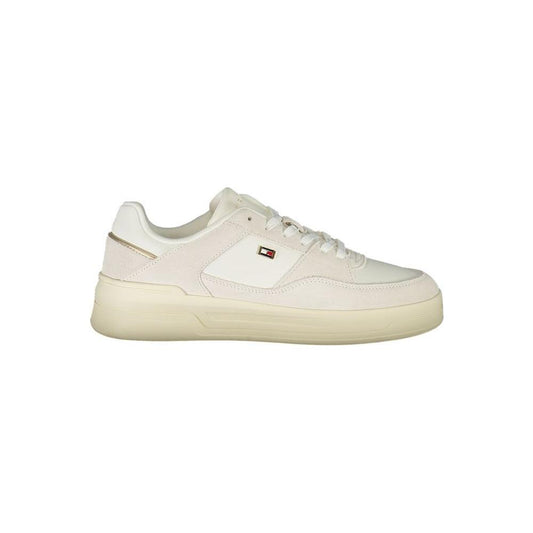 Tommy Hilfiger White Leather Women Sneaker TO-36761-EU36/US6