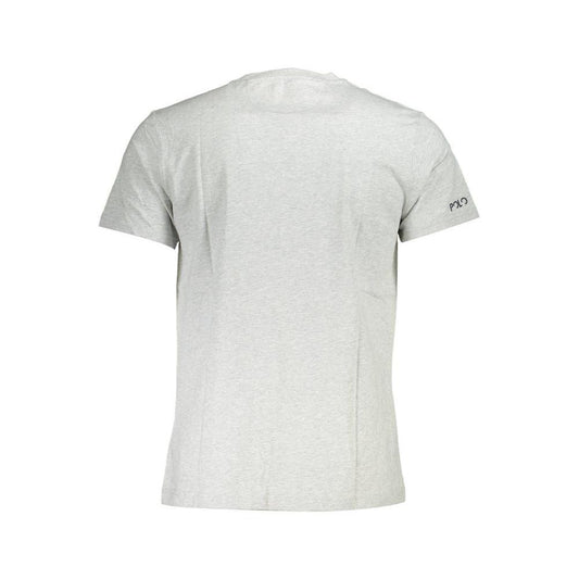 La Martina Brown Cotton Men T-Shirt LA-36796-M