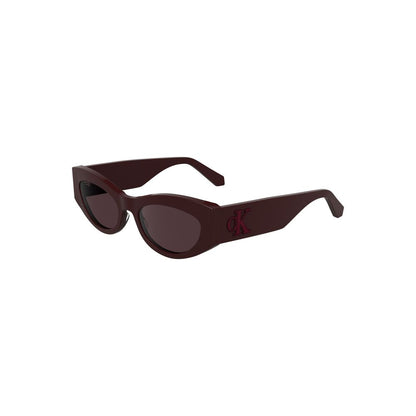 Calvin Klein Red Acetate Sunglass