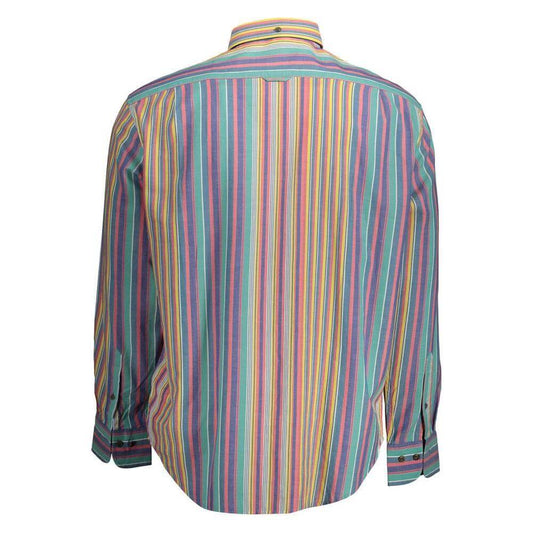 Gant Blue Cotton Men Shirt GA-37322-S