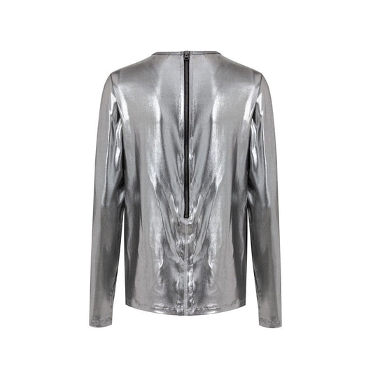 Tom Ford Gray Viscose Long Sleeve TO-8646668-36