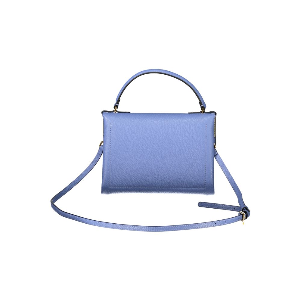 Front view with bag zipped and handles upright.
