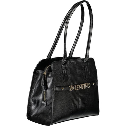 Mario Valentino Black Polyethylene Handbag