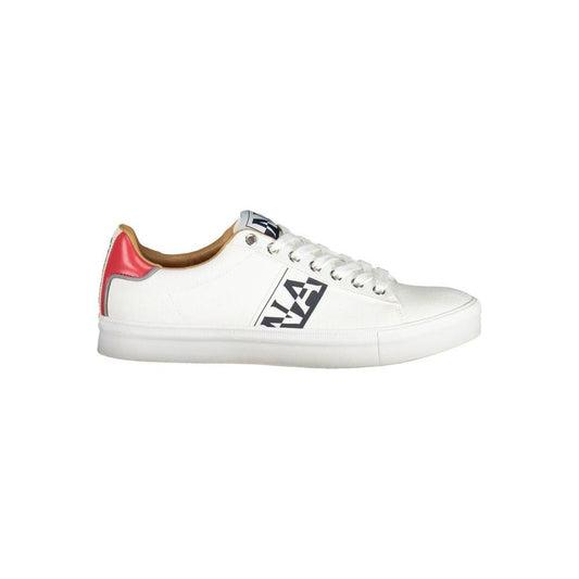 Napapijri White Polyester Men Sneaker