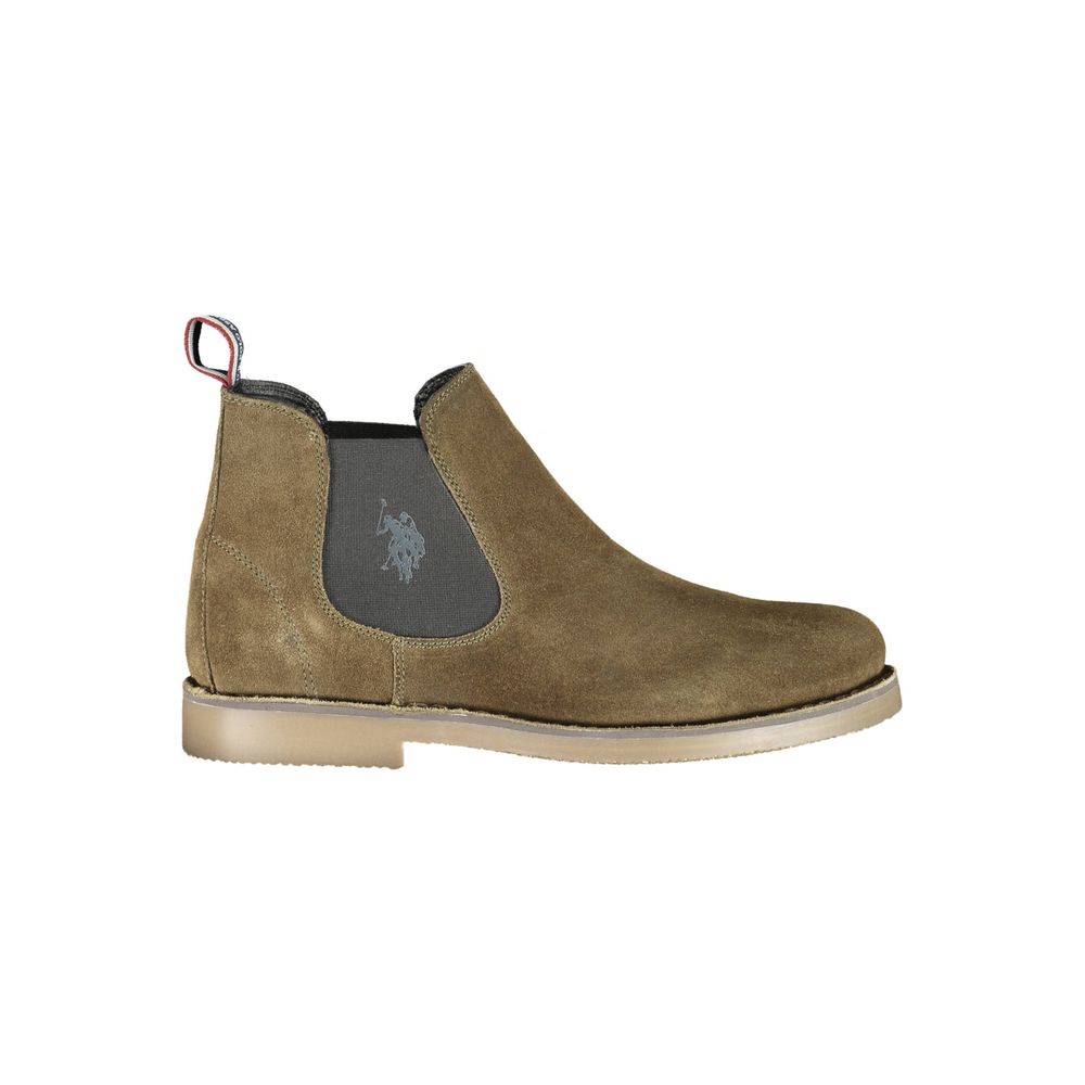 U.S. POLO ASSN. Verde Pelle Men Ankle Boot