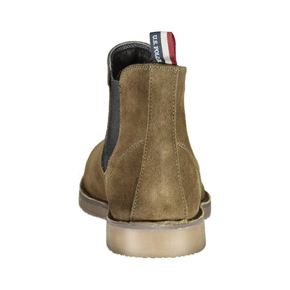 U.S. POLO ASSN. Verde Pelle Men Ankle Boot