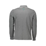 U.S. POLO ASSN. Gray Cotton Men Polo Shirt US-9221-XL