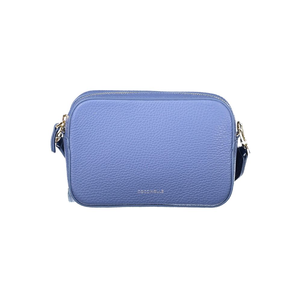 Front view with bag zipped and handles upright.