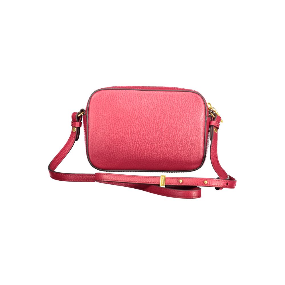 Front view with bag zipped and handles upright.