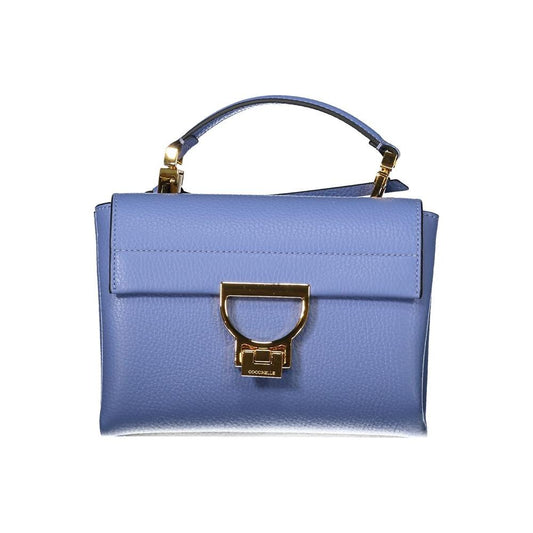 Coccinelle Light Blue Leather Women Handbag