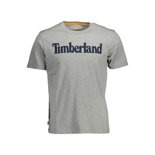 Timberland Brown Cotton Men T-Shirt TI-37859-S