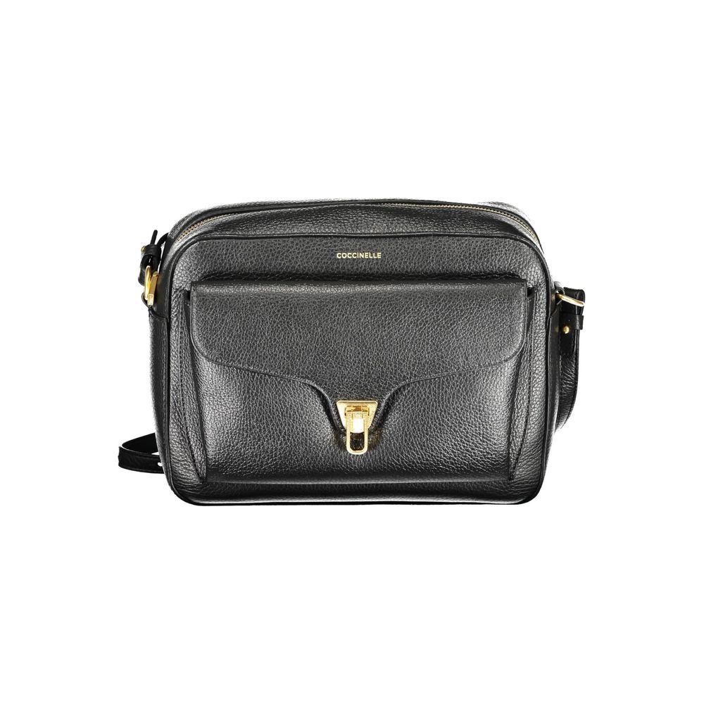 Front view with bag zipped and handles upright.