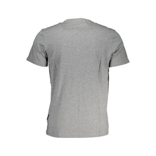 Napapijri Brown Cotton Men T-Shirt NA-37792-XL
