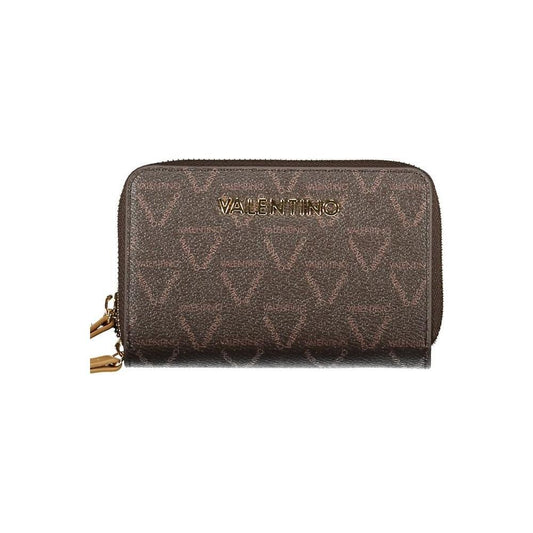 Mario Valentino Brown Polyethylene Women Wallet