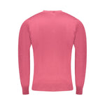 Cavalli Class Red Viscose Men Sweater