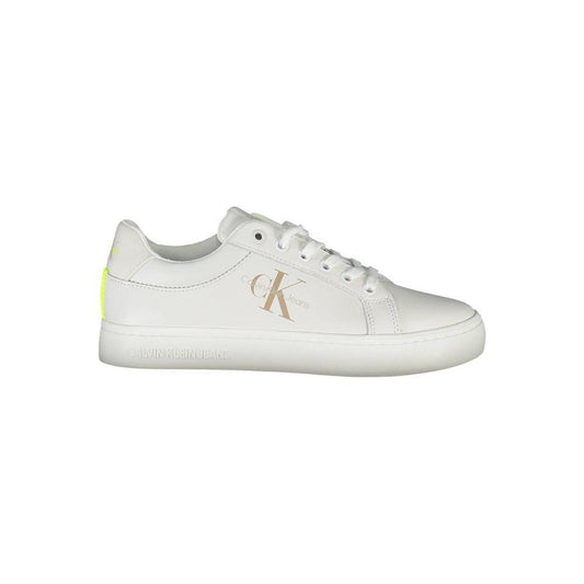 Calvin Klein White Leather Women Sneaker CA-36837-EU36/US6