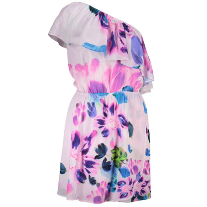 Desigual Pink Viscose Dress
