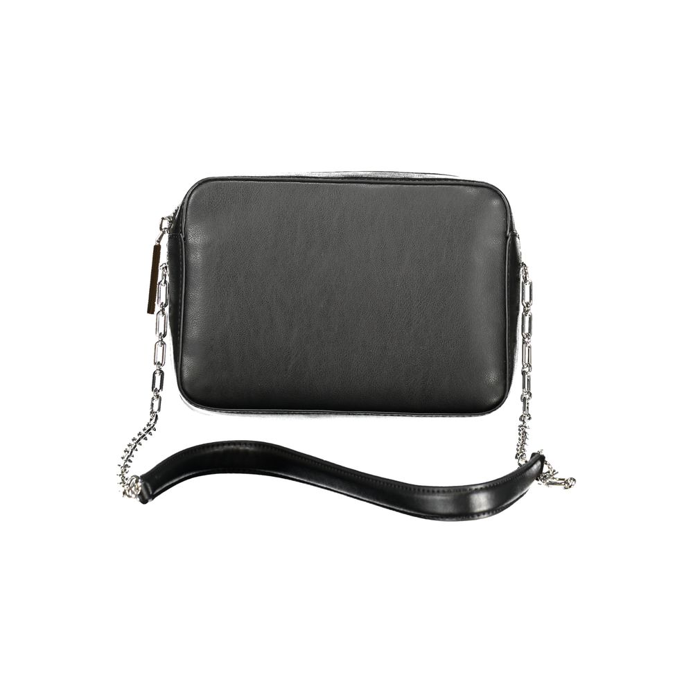 Calvin Klein Black Polyester Women Shoulder Bag