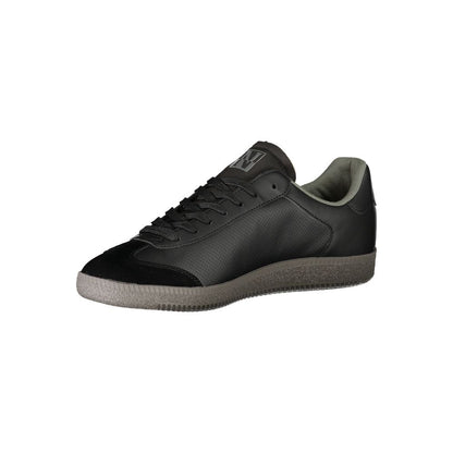 Napapijri Black Polyurethane Men Sneaker