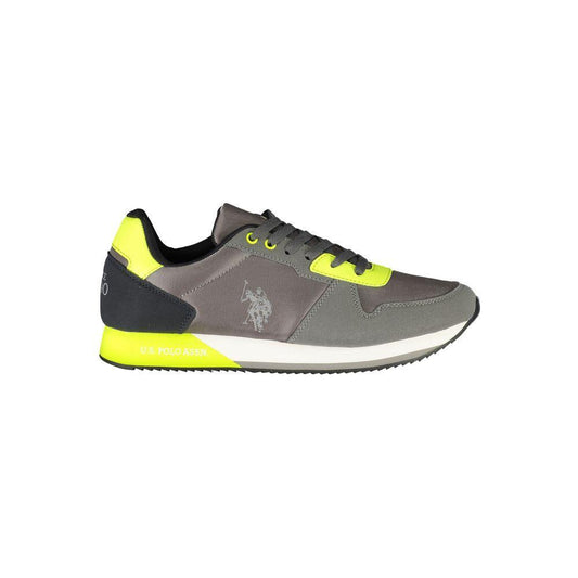 U.S. POLO ASSN. Brown Polyester Men Sneaker US-25003-EU44/US11