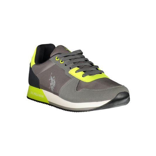 U.S. POLO ASSN. Brown Polyester Men Sneaker US-25003-EU44/US11