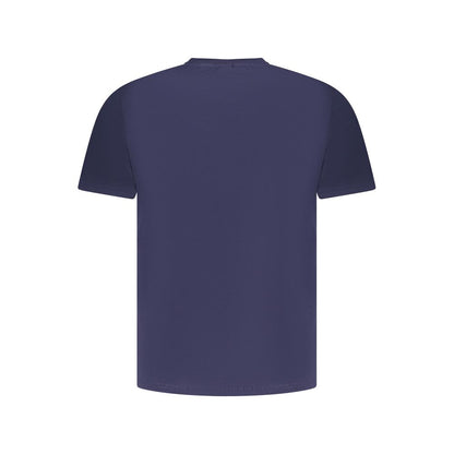 North Sails Blu Cotton Men T-Shirt
