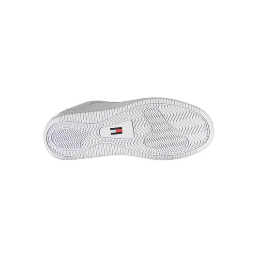 Tommy Hilfiger White Recycled Polyester Women Sneaker TO-37403-EU41/US11