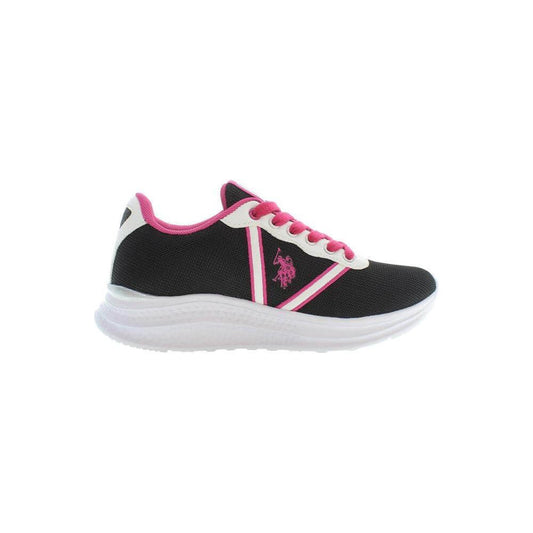 U.S. POLO ASSN. Black Polyester Women Sneaker US-37767-EU36/US6