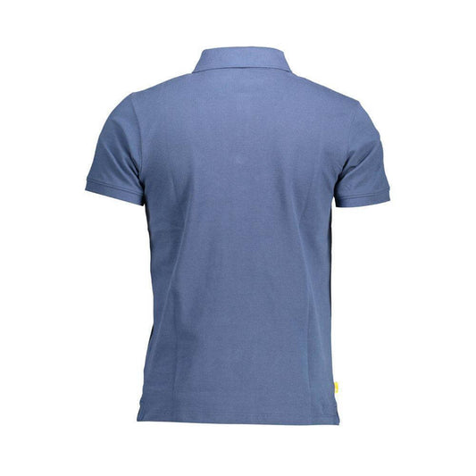 Timberland Blue Cotton Men Polo Shirt TI-37915-S