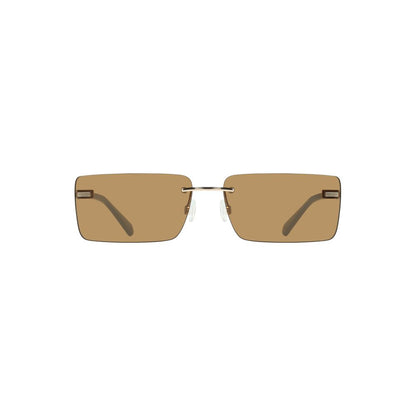 Calvin Klein Beige Metal Sunglass