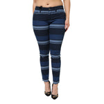 Dolce & Gabbana Blue Striped Cotton Stretch Denim Jeans PAN76484-44