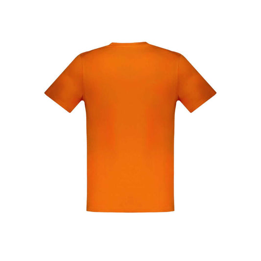Harmont & Blaine Orange Cotton T-Shirt HA-31368-XL