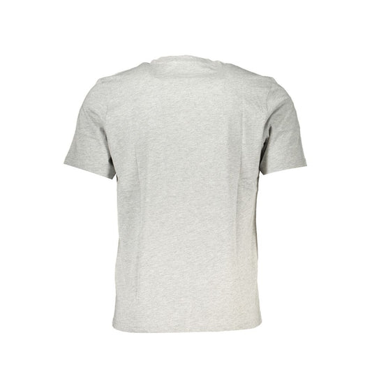 North Sails Gray Cotton T-Shirt NO-27308-S