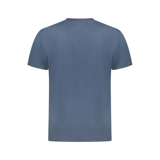 Vans Blue Cotton Men T-Shirt VA-35675-S